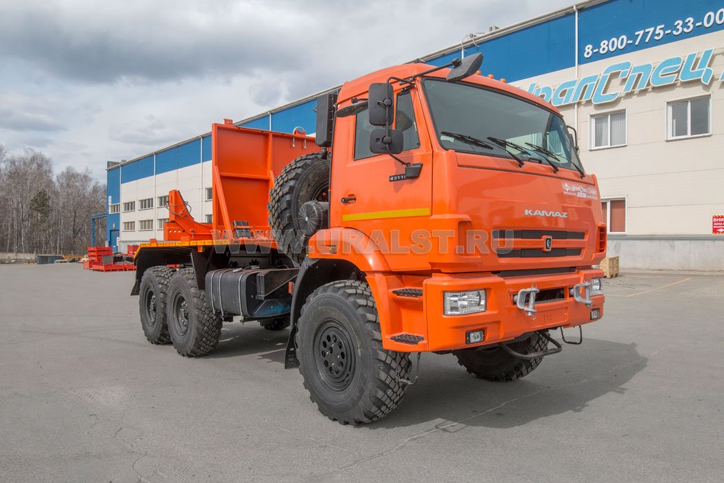 Трубовоз ТПВ УСТ 5453 Камаз 43118