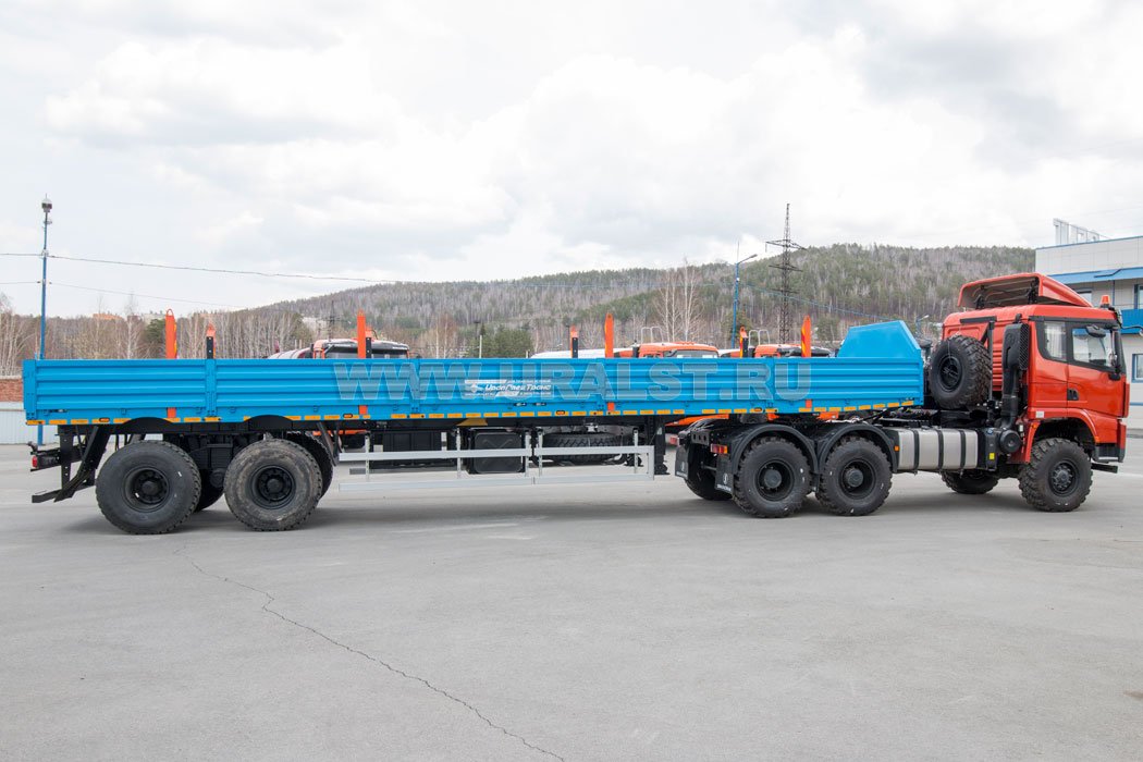 Седельный тягач SHACMAN (ШАКМАН) SX42586V385 + Полуприцеп-контейнеровоз ППК 27-24-12КБ