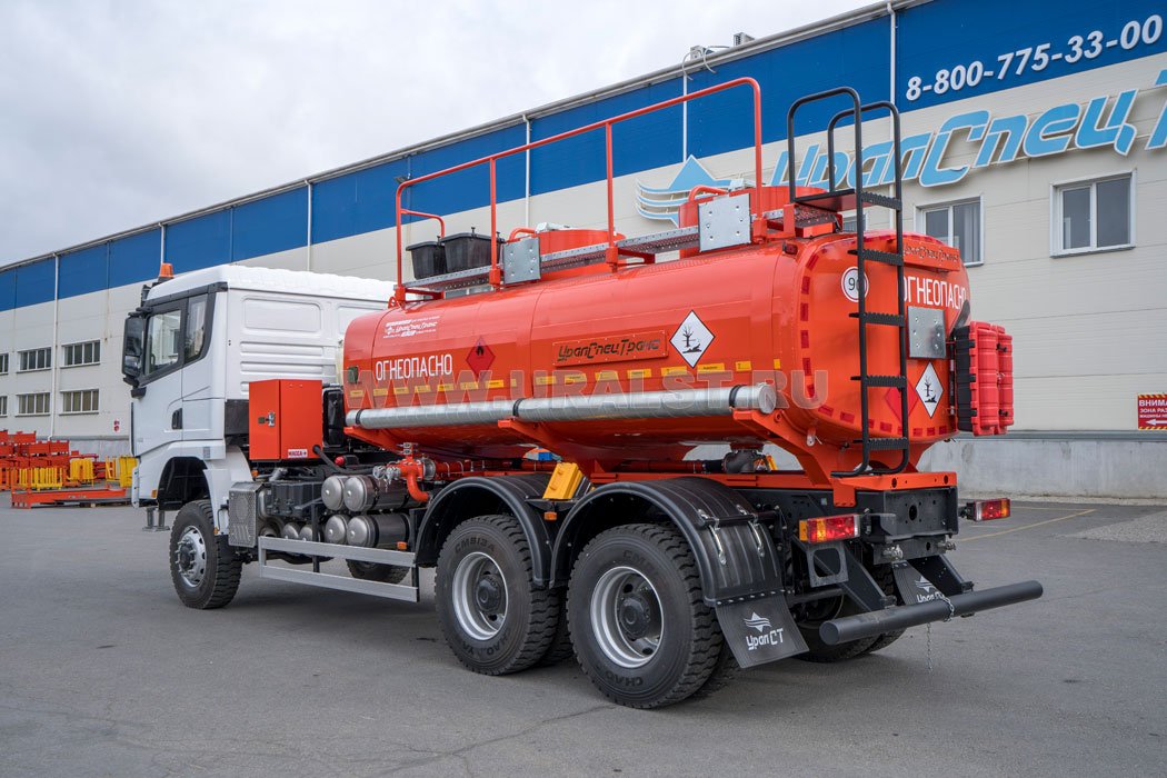 АТЗ-11-2Б УВТ-25, УСТ 5453 SHACMAN (ШАКМАН) SX32586V385 6х6, 315/80R22,5, КБ 4575мм. 