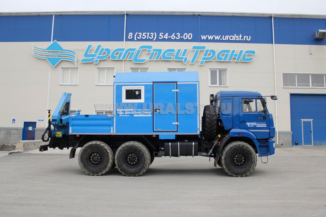 Камаз МРМ 43118-46 с краном-манипулятором ИМ-77
