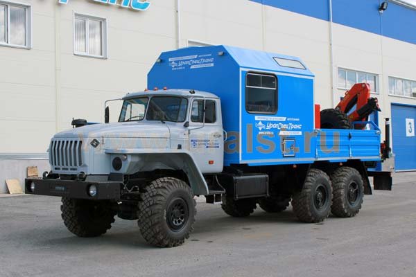 Фургон АРОК с КМУ Palfinger РK 8500