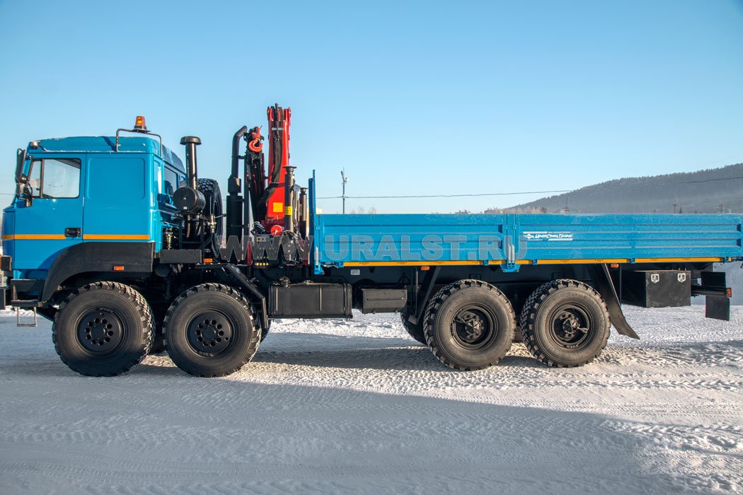 Бортовой Урал 532362 с КМУ Palfinger PK-23500А