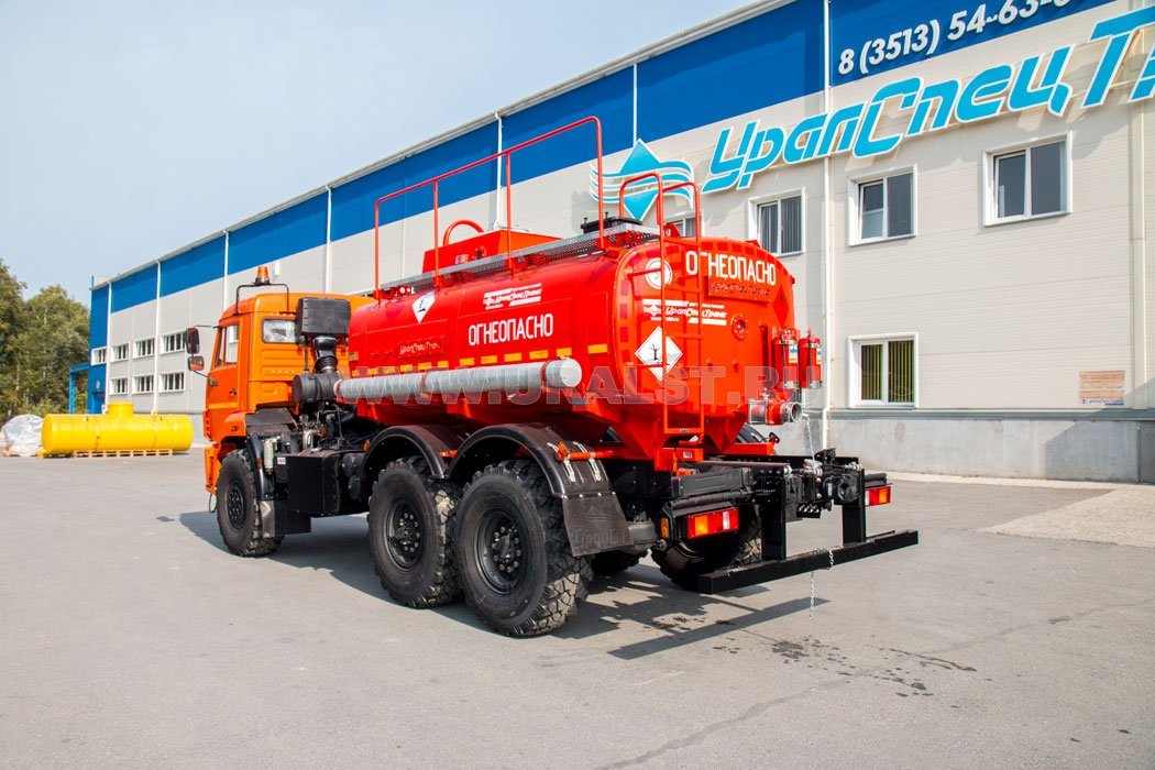 Автоцистерна для нефти АЦН-10 Камаз УСТ 5453