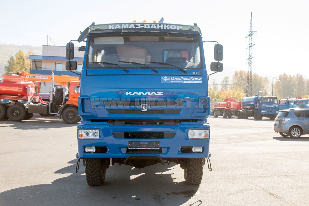 Седельный тягач Камаз 6522RG с КМУ PK-23500A