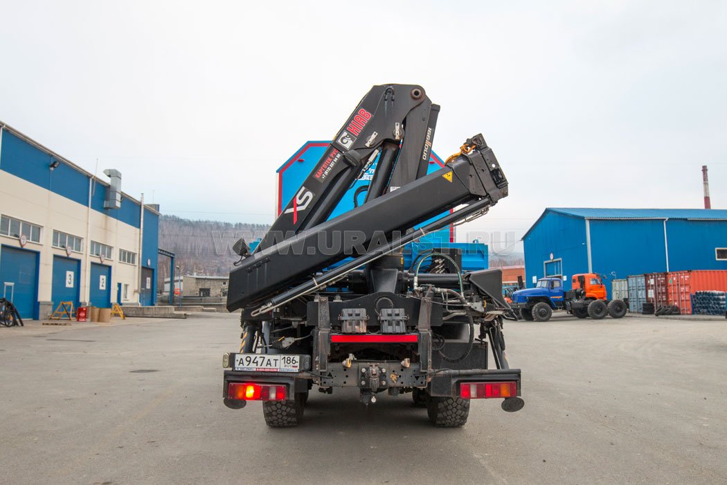 ПАРМ с КМУ HIAB 166В УСТ 5453 Камаз 43118-76RR