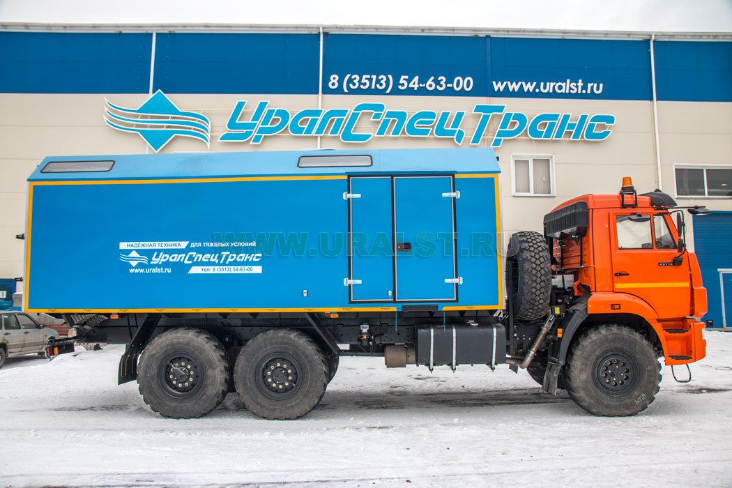 Маслостанция УСТ-5453 на шасси Камаз 43118-46