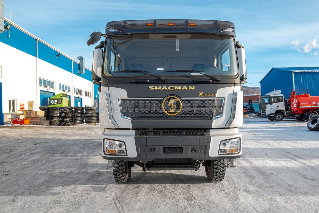  Тягач УСТ 5453 SHACMAN SX32586V385 (6х6), КБ 3775 мм, 315/80R22,5 ДОПОГ, гидрофикация (один контур)
