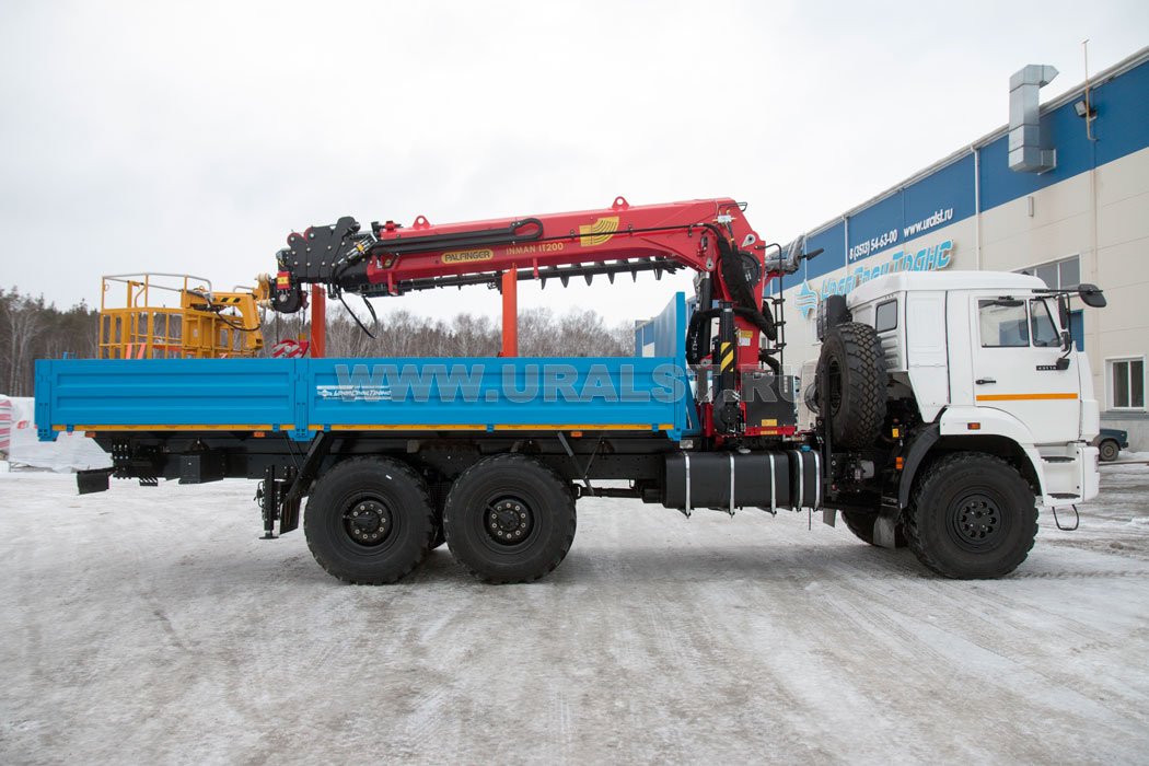 Автомобиль бортовой Камаз 43118-50 с КМУ ИТ-200