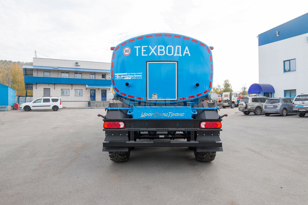 Полуприцеп цистерна для технической воды ППЦТВ 20Т-21 ПТ УСТ 9465 рамная, термос