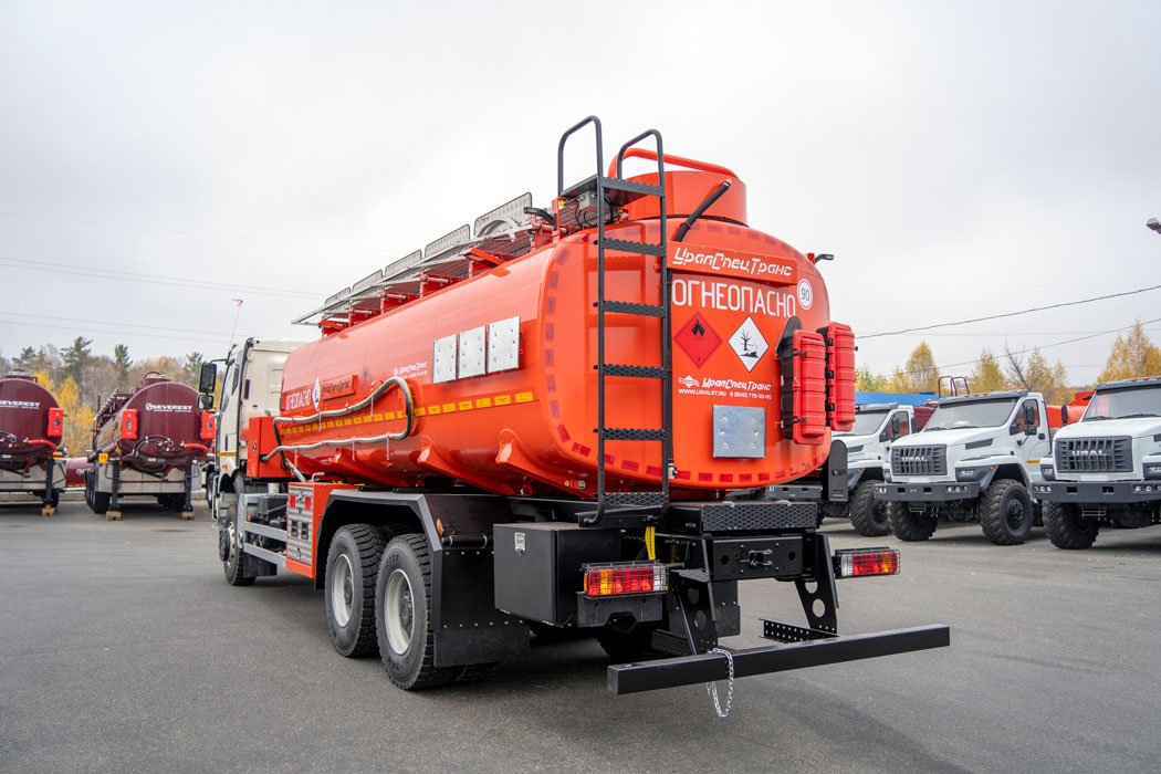 Автотопливозаправщик АТЗ 22-3 УСТ 5453 FAW 3250 (6х6) КБ 5200 ДОПОГ