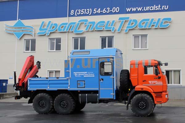 Фургон АРОК с КМУ Palfinger РK 15500