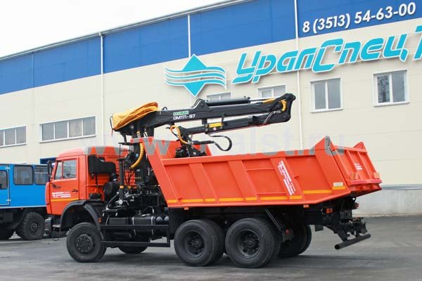 Самосвал Камаз с ГМ ОМТЛ-97 