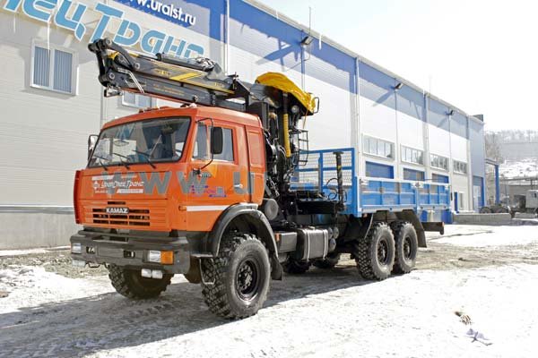 Бортовой автомобиль Камаз с ОМТ-97М