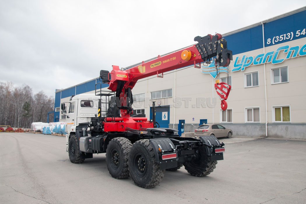Тягач Камаз 43118 с КМУ ИТ-150