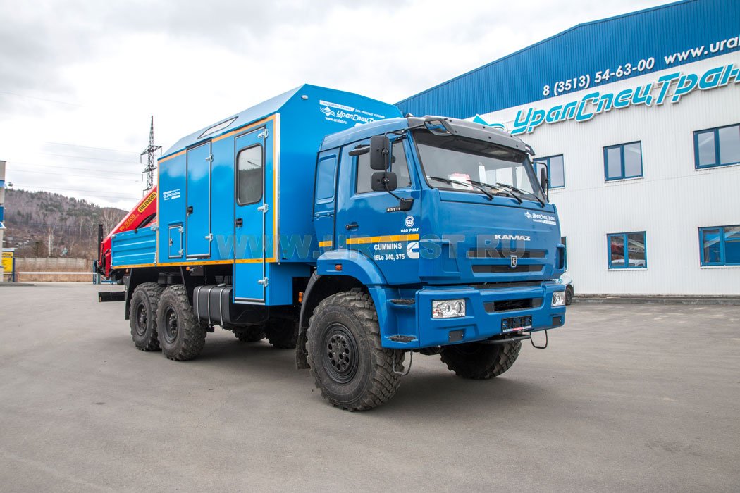 Камаз ПАРМ 43118-RR с КМУ РК-15500D
