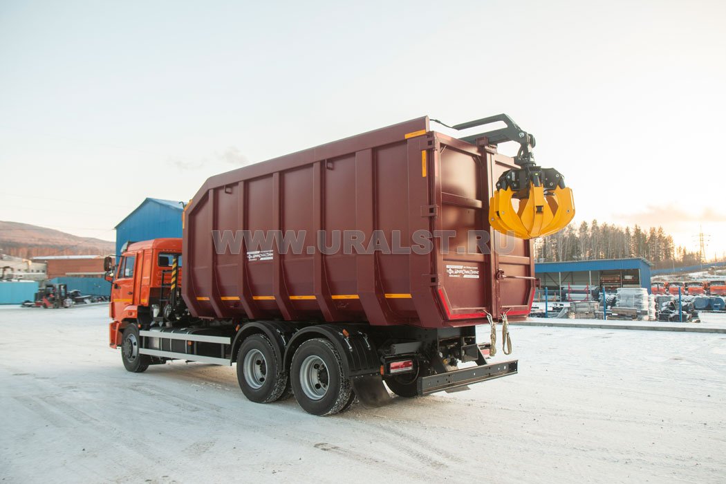 Автомобиль самосвал с КМУ VM10L74М (ломовоз) УСТ 5453 КАМАЗ 65115-50
