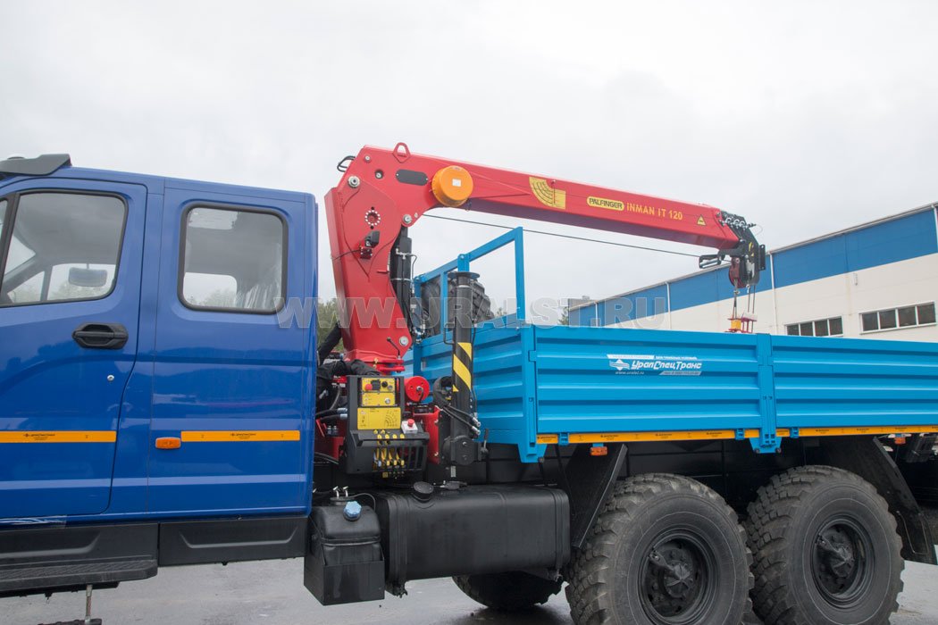 Кран-манипулятор ИТ-120 (тросовый) 