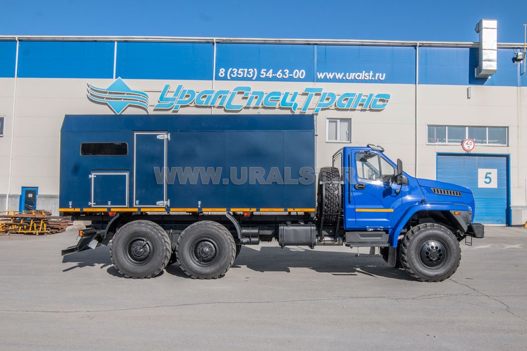Передвижная парогенераторная установка ППУА-1600/100 Урал 4320-6952-72Е5 NEXT УСТ 5453YK