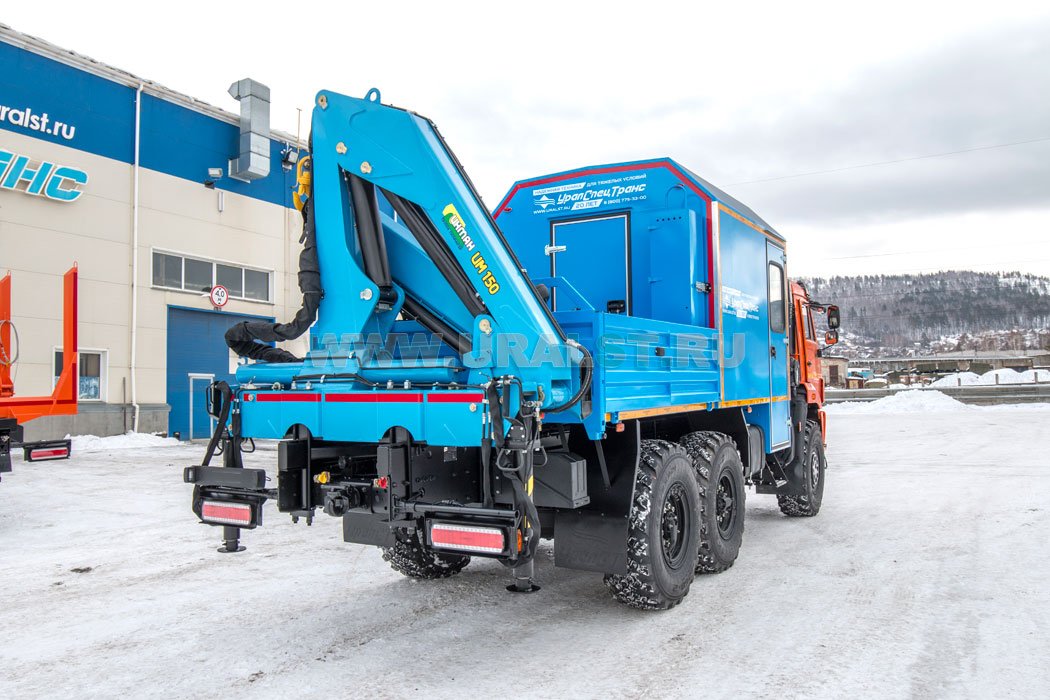 АРОК с КМУ ИМ-150 УСТ Камаз 43118