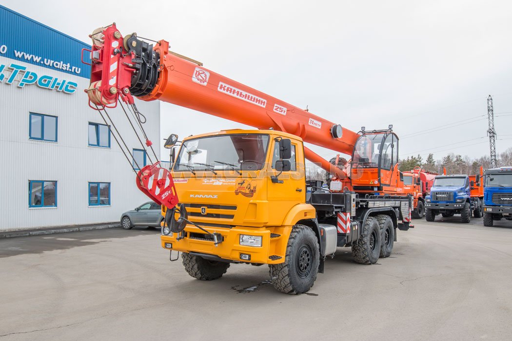 Автокран КС-55713-5К-4 "Камышин" Камаз 43118-50