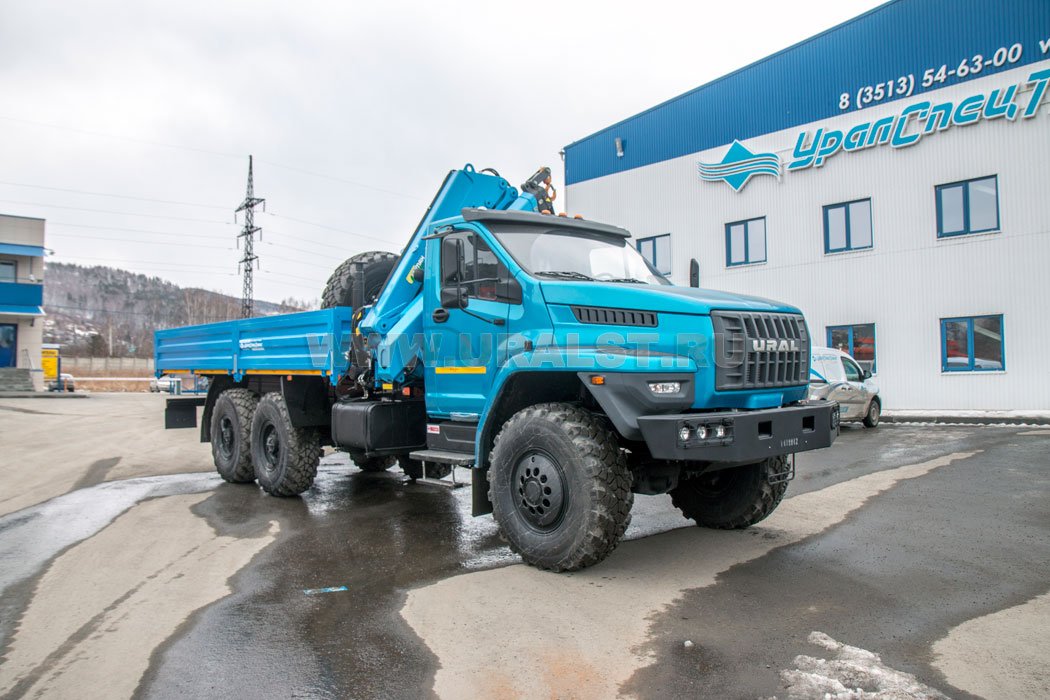 Бортовой с КМУ ИМ-180-05 УСТ 5453 Урал NEXT 4320-6951-72