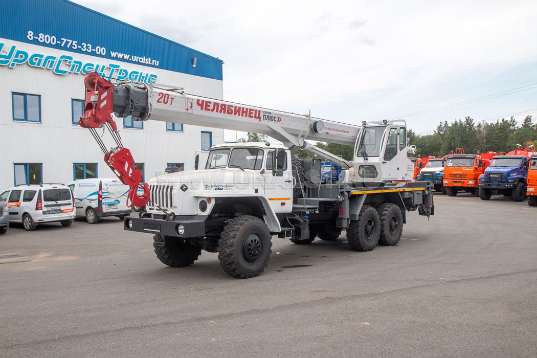 Автокран КС 45734-20-23 "Челябинец" Урал 4320