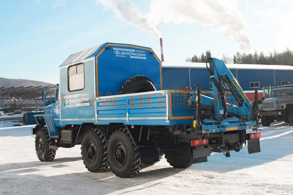 Урал ГПА с кран манипулятором ИМ-25