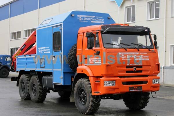 Фургон АРОК с КМУ Palfinger РK 15500