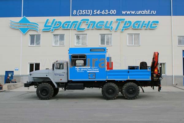 Фургон АРОК с КМУ Palfinger РK 8500