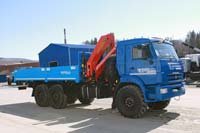 Бортовой автомобиль с КМУ Palfinger PK-23500А