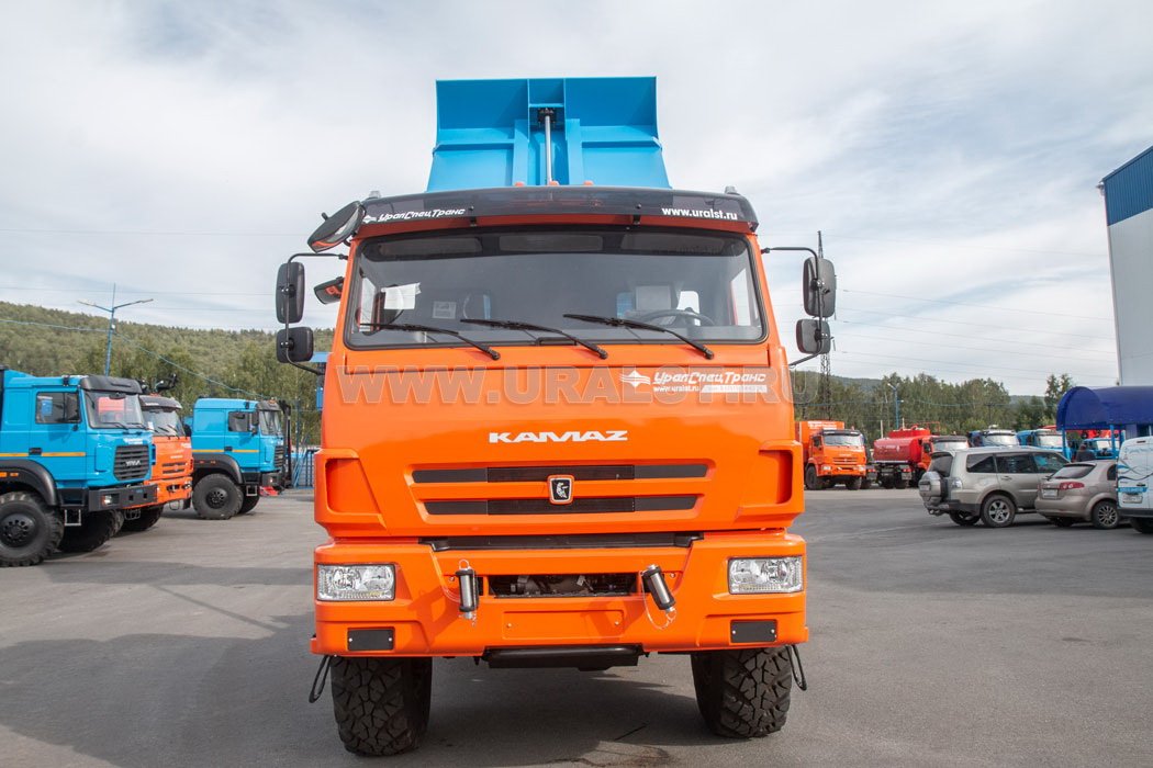Самосвал АС 10-11 трехсторон. УСТ 5453 Камаз 43118
